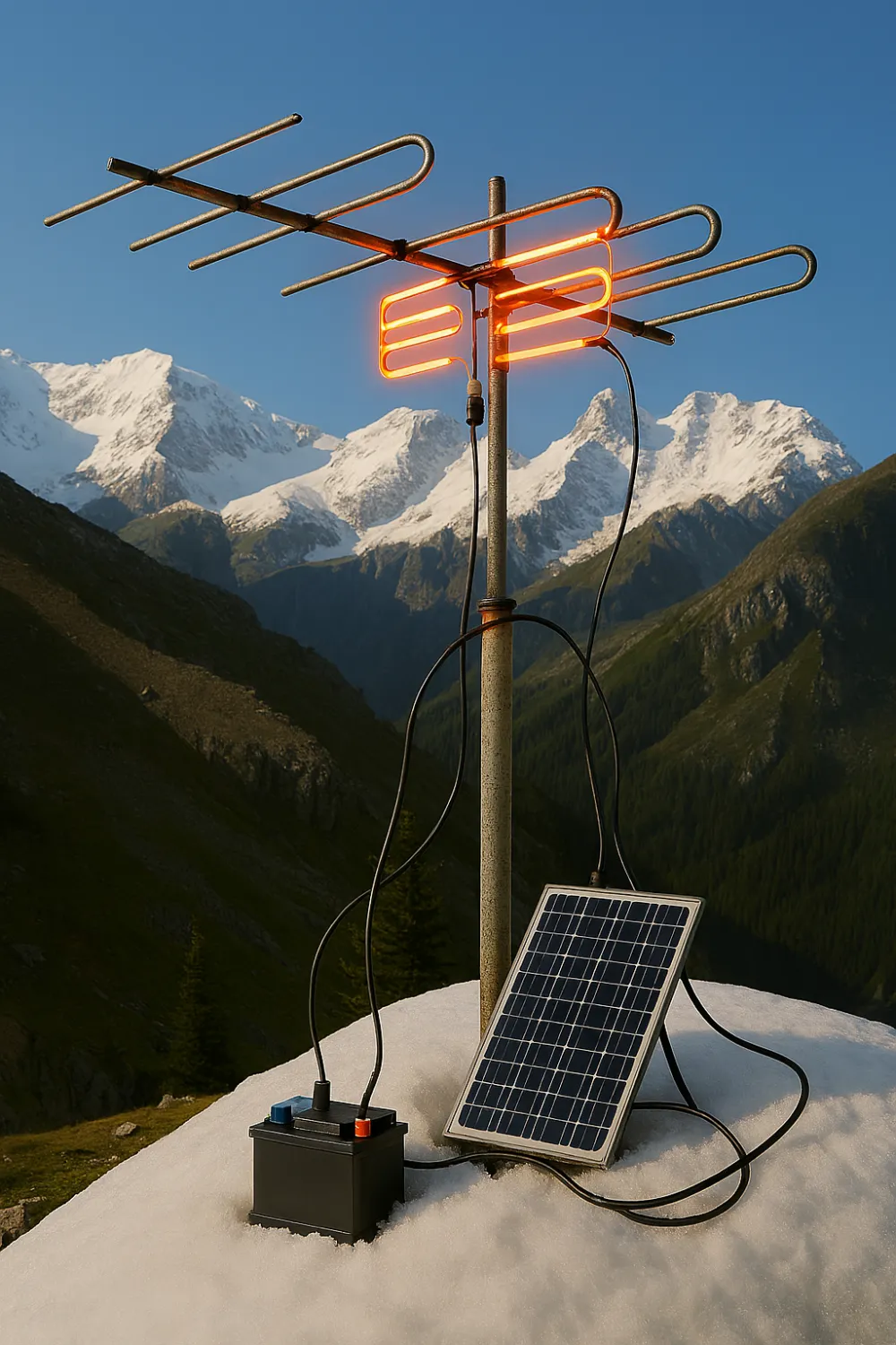 Heating the antenna: a bad idea that always comes first
