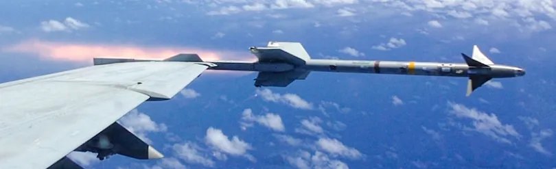 AIM-9B Sidewinder missile (USA, late 1950s)